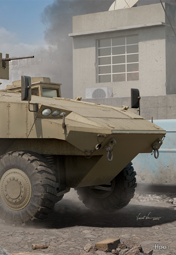编号:84509 1/35 装甲车辆系列 以色列埃坦轮式装甲运输车 | Hpoi手办维基