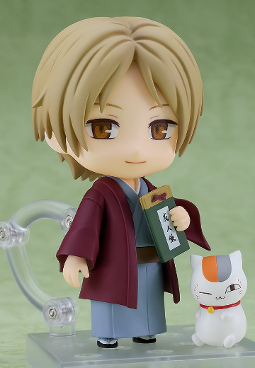 粘土人#2675 夏目友人帐 夏目贵志 与 猫咪老师 和服 | Hpoi手办维基