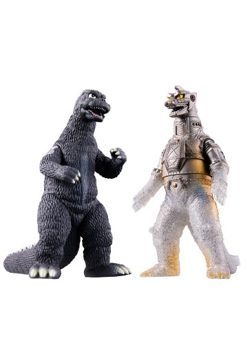 电影怪兽系列 哥斯拉大战机械哥斯拉 -出现!!假哥斯拉套装- | Hpoi手办维基