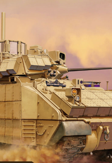 72-005 美国M2A3“布雷德利”BUSK III步兵战车 | Hpoi手办维基