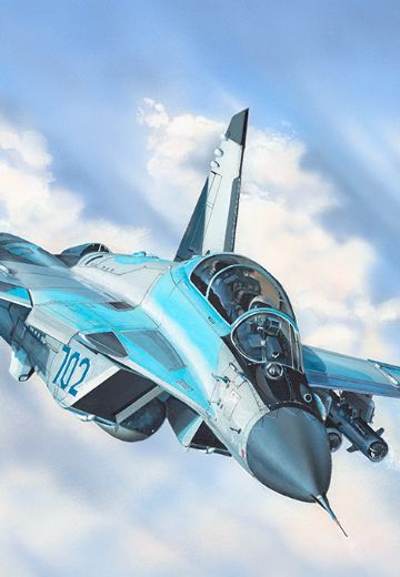编号：81787 1/48 军用飞机系列 俄罗斯MiG-35战斗机 | Hpoi手办维基