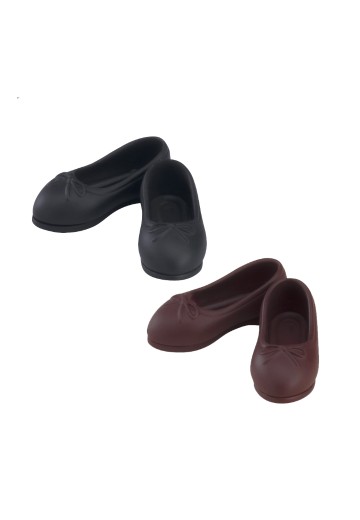 Harmonia bloom 鞋子系列（平跟鞋／黑色）／（平跟鞋／棕色） | Hpoi手办维基