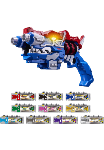 千兆暴咬左轮 -纪念收藏版- 10大兽电池套装 | Hpoi手办维基