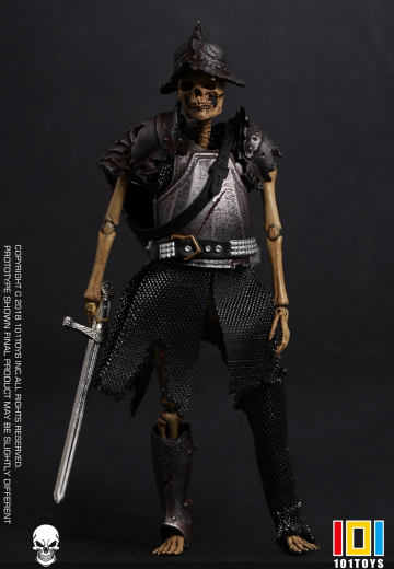 NO.ES011 掌上精灵系列 骷髅中世纪骑士B | Hpoi手办维基