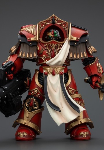 战锤:荷鲁斯叛乱 圣血天使 猩红圣骑士军团 配备伊利亚斯图斯突击炮的猩红圣骑士 | Hpoi手办维基