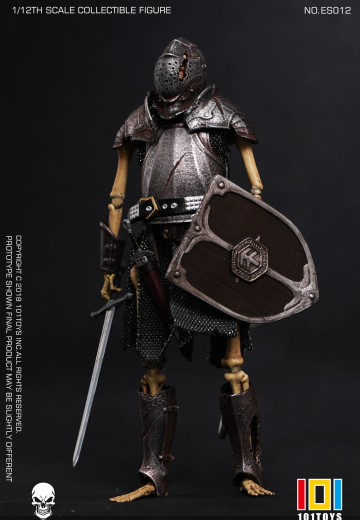 NO.ES012 掌上精灵系列 骷髅中世纪骑士C | Hpoi手办维基