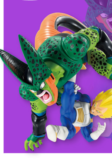 一番赏 龙珠 龙珠历史Ⅱ C奖 贝吉塔VS沙鲁 追忆往昔