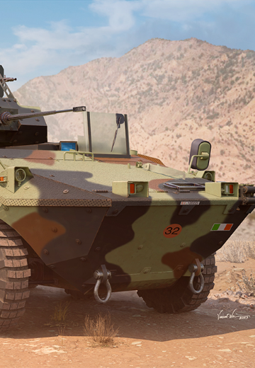 编号:09606 1/35 装甲车辆系列 意大利VBM轮式装甲车 | Hpoi手办维基