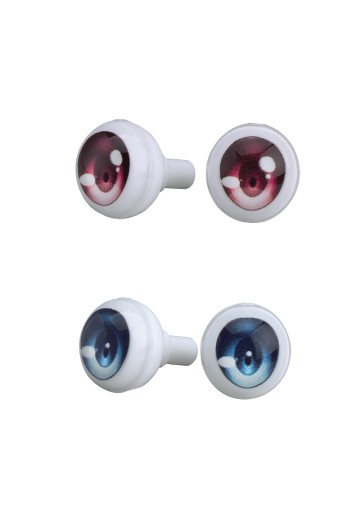 粘土娃 多变眼睛零件 Make Up！：Megtsuki（粉色/蓝色）