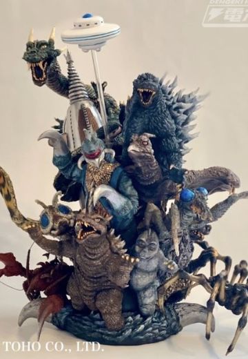 哥斯拉之终极战役 创意塑像 | Hpoi手办维基