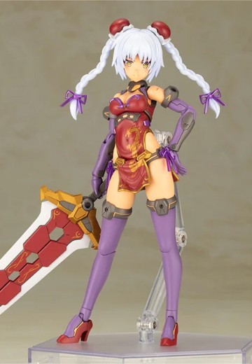 机甲少女 猩红魔鹫 旗袍