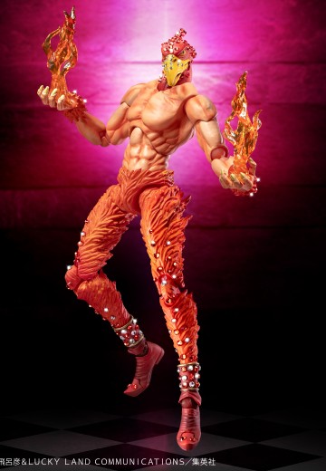 超像可动 JOJO的奇妙冒险 红色魔术师 施华洛世奇限定版 | Hpoi手办维基