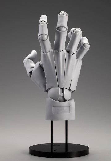 艺术参考工具 手部模型 男/右手 -灰色- | Hpoi手办维基