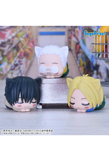 坂本日常 午睡猫咪 精细人偶