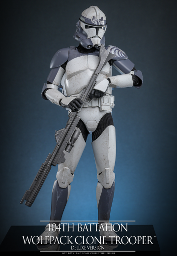《星球大战：克隆人战争》104营狼队克隆人士兵1:6比例珍藏人偶 (普通/豪华版本) | Hpoi手办维基
