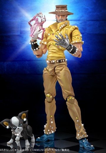 超像可动 JOJO的奇妙冒险 第三部 星尘斗士 乔瑟夫・乔斯达 与 伊奇 施华洛世奇限定版