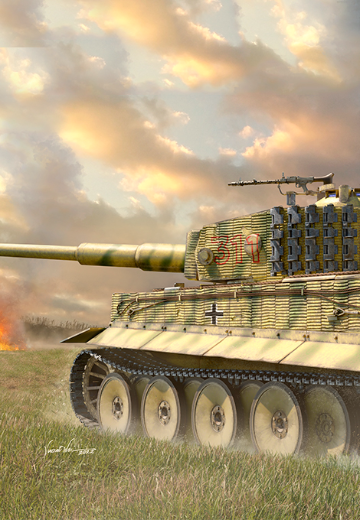 编号:00944 1/16 装甲车辆系列 德国虎1重型坦克-中期型 | Hpoi手办维基