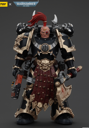 战锤40000 混沌星际战士 黑色军团 装备等离子枪和动力斧的神选战士 | Hpoi手办维基