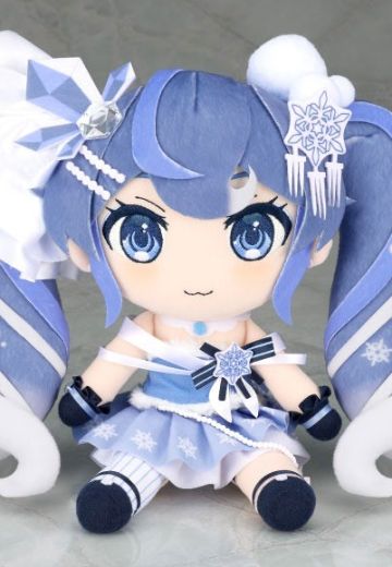 虚拟歌手系列 雪未来 毛绒玩偶 Crystal Snow | Hpoi手办维基