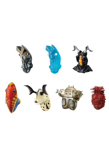 一番赏 奥特曼系列 怪兽超大全 F奖 怪兽头鉴 奥特怪兽合集1