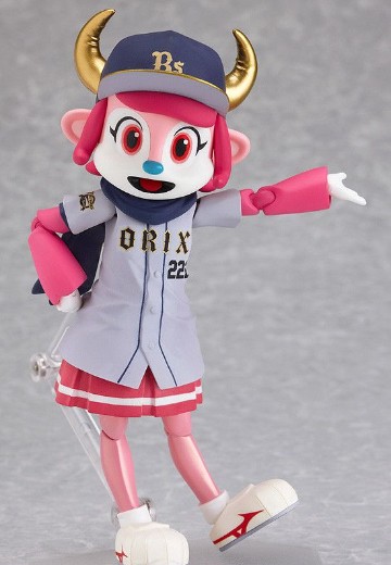 figma #EX-010 欧力士野牛棒球队官方吉祥物 猛牛贝尔 客场版 | Hpoi手办维基