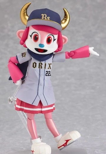 figma #EX-010 欧力士野牛棒球队官方吉祥物 猛牛贝尔 客场版