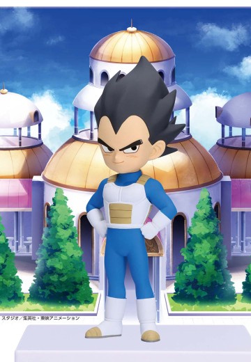 龙珠大魔 小贝吉塔 附带背景板的珍藏人偶 | Hpoi手办维基