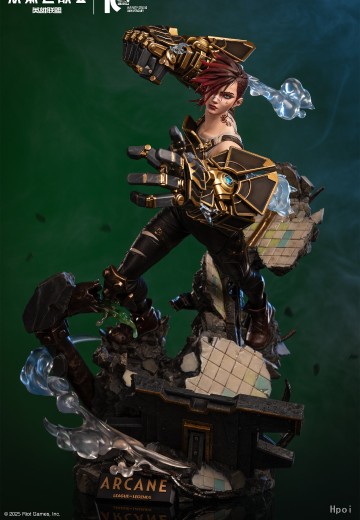 英雄联盟 双城之战 蔚 1/4全身像 | Hpoi手办维基