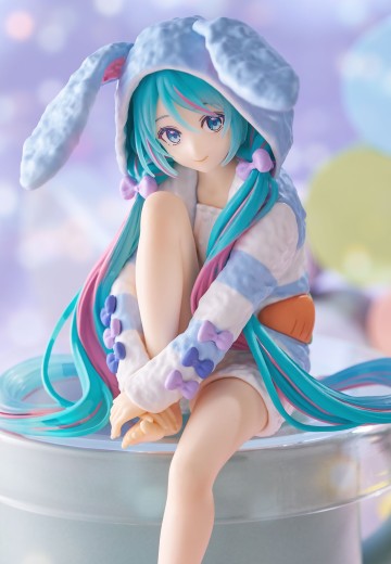 压泡面 初音未来 兔耳睡衣蓝色款 | Hpoi手办维基