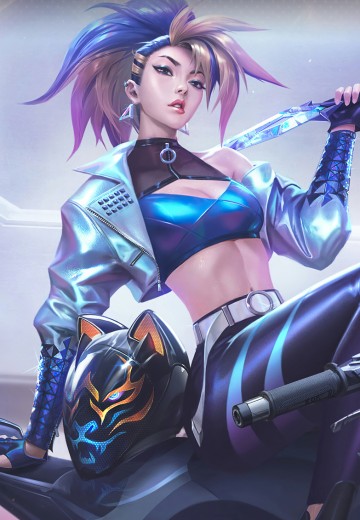 英雄联盟 K/DA ALL OUT 阿卡丽