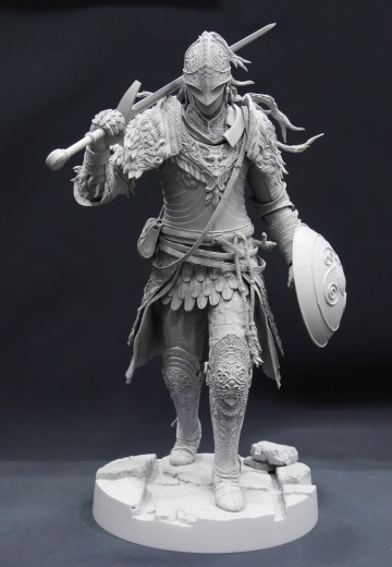 艾尔登法环-白狼战鬼 1/6雕像 | Hpoi手办维基