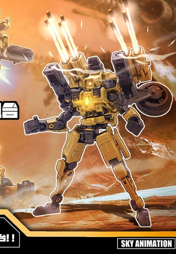 哨兵小队飞骑兵部队黄色ES- 02/Y | Hpoi手办维基