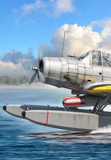 编号:81784 1/48 军用飞机系列 美国TBD-1A“蹂躏者”水上鱼雷攻击机 | Hpoi手办维基