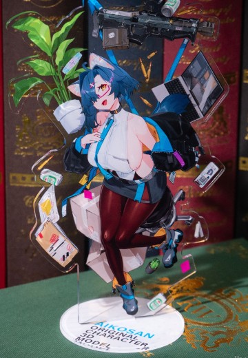 画师Kare咖哩正版授权 蓝子与蓟 亚克力立牌 蓝子 | Hpoi手办维基