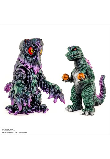 哥斯拉 与 黑多拉 软胶模型套装 油污变种 | Hpoi手办维基