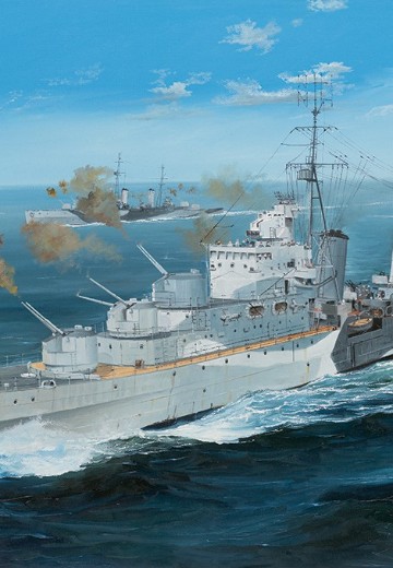 05367 1/350 英国皇家海军 黛朵级防空巡洋舰 亚尔古英雄 | Hpoi手办维基