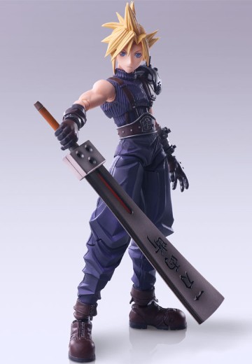 最终幻想7 BRING ARTS 克劳德·斯特莱夫 破甲大剑版 | Hpoi手办维基