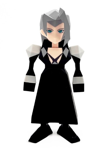 最终幻想7 多边形软胶 萨菲罗斯 | Hpoi手办维基