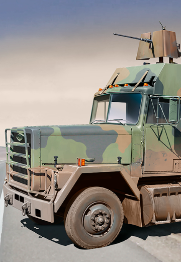 编号：01084 1/35 装甲车辆系列 美国M915武装卡车 | Hpoi手办维基