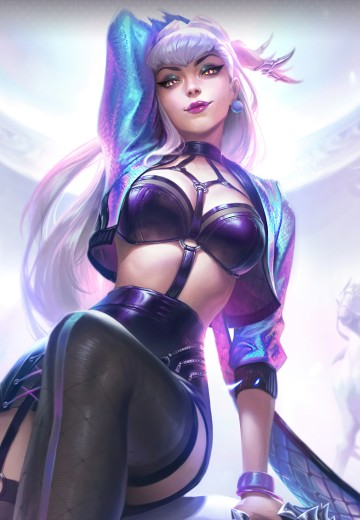 英雄联盟 K/DA ALL OUT 伊芙琳 | Hpoi手办维基