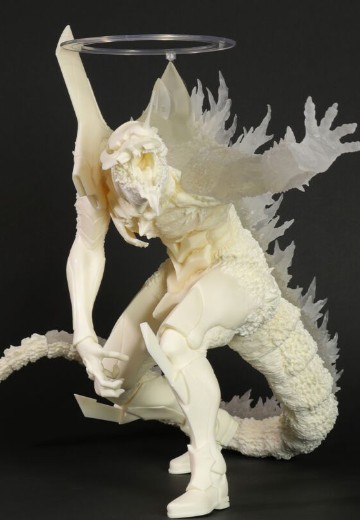 东宝30厘米系列 模型套件 新世纪福音战士初号机 红莲哥斯拉觉醒形态