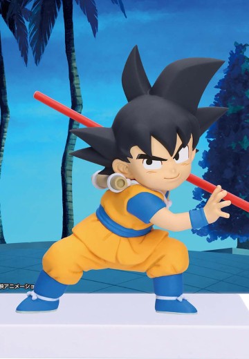 龙珠大魔 小孙悟空 附带背景板的珍藏人偶 | Hpoi手办维基