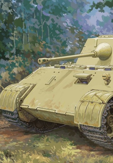 编号:84831 1/48 装甲车辆系列 德国黑豹A型侦查坦克