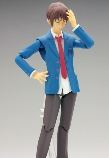 figma#004 凉宫春日的忧郁 阿虚 校服 | Hpoi手办维基