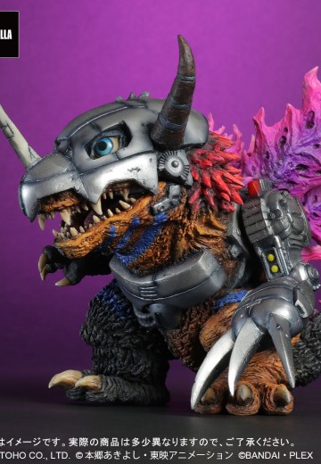 Q版拟真系列 机械暴龙兽 哥斯拉侵蚀形态