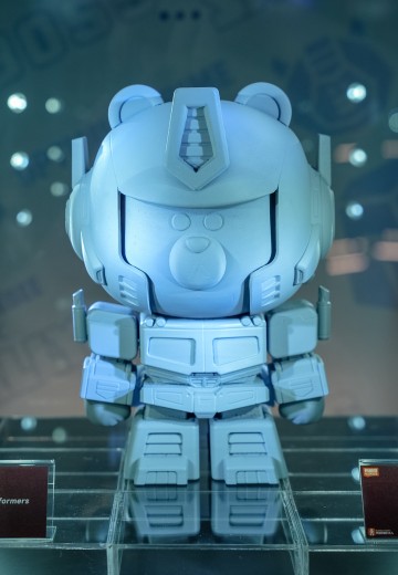 布鲁可积木人  布朗熊x变形金刚 联名新品 | Hpoi手办维基