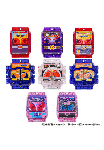 DX历代骑士饱藏系列 闪粉透明版03 | Hpoi手办维基