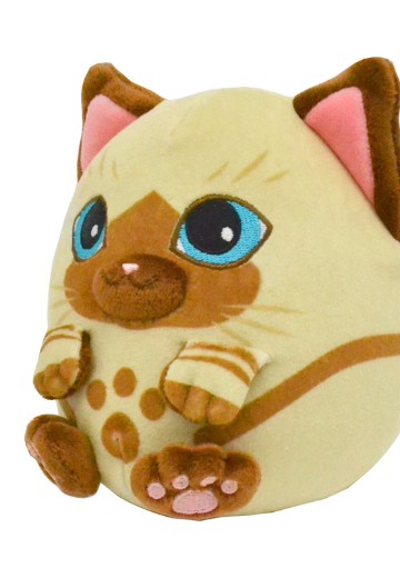 怪物猎人系列 小号绵蛋布偶 艾露猫