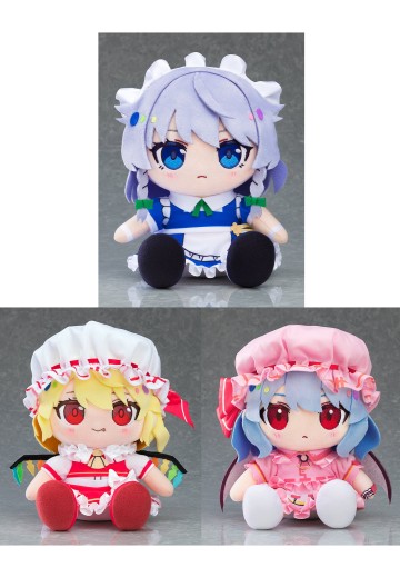 Chocopuni  东方归言录 毛绒玩偶 蕾米莉亚・斯卡雷特/十六夜咲夜/芙兰朵露・斯卡雷特 | Hpoi手办维基