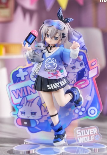 RISE UP+系列 崩坏：星穹铁道 小不点猫猫系列手办-银狼